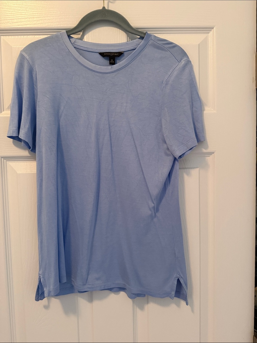 Banana Republic Men’s Pale Blue Short Sleeve Tee